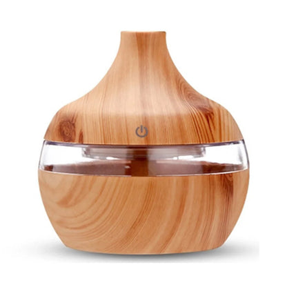 Restora Mist - Ultrasonic Wood Grain Essential Oil Diffuser