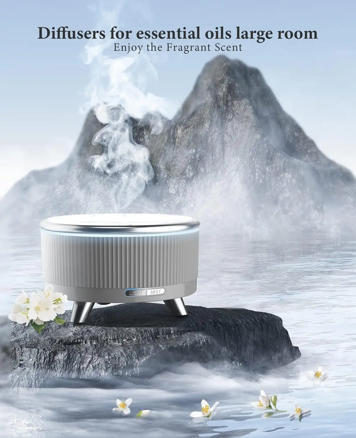 Restora Aura - Luxury Marble Aromatherapy Diffuser